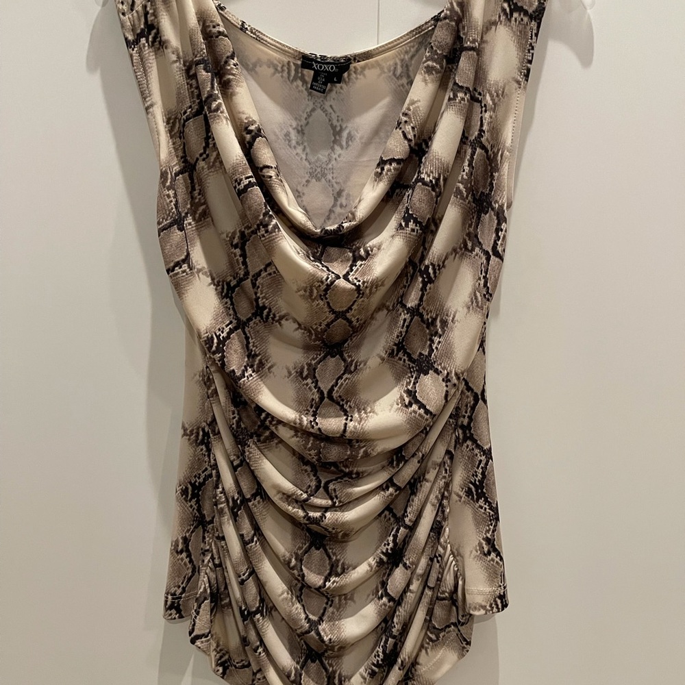 XOXO snake y2k top